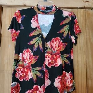 Women' floral dress top